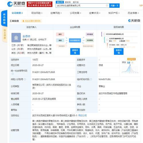 京東健康布局華中市場，武漢新公司拓寬醫療器械業務版圖